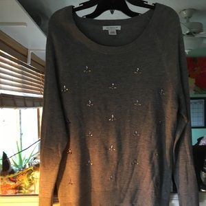 Liz Claiborne Beaded sweater